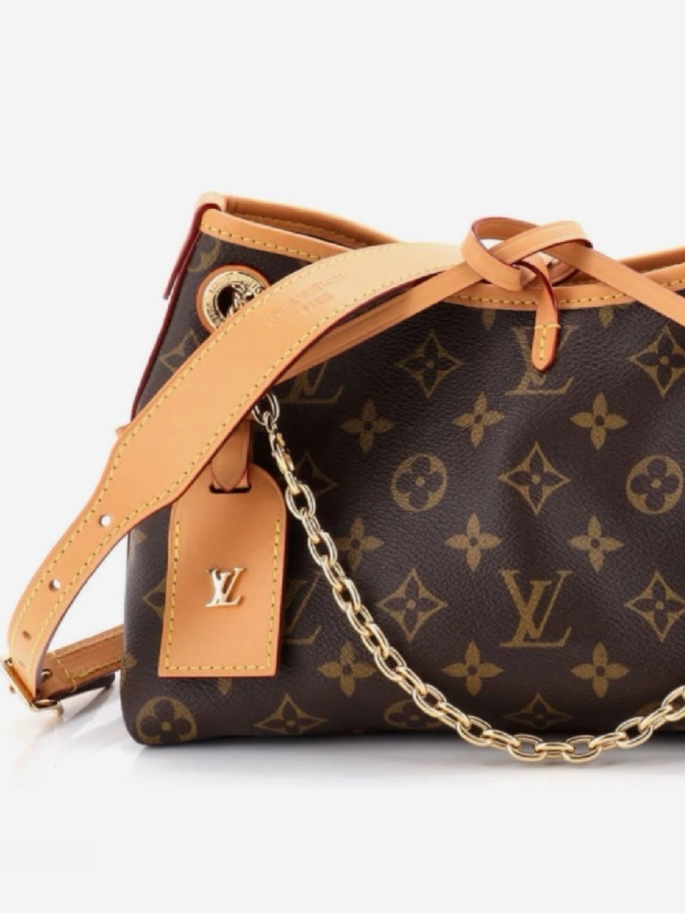 EXCELLENT! Save $500! 2026 Louis Vuitton Monogram CarryAll BB Shoulder Bag - Picture 4 of 10